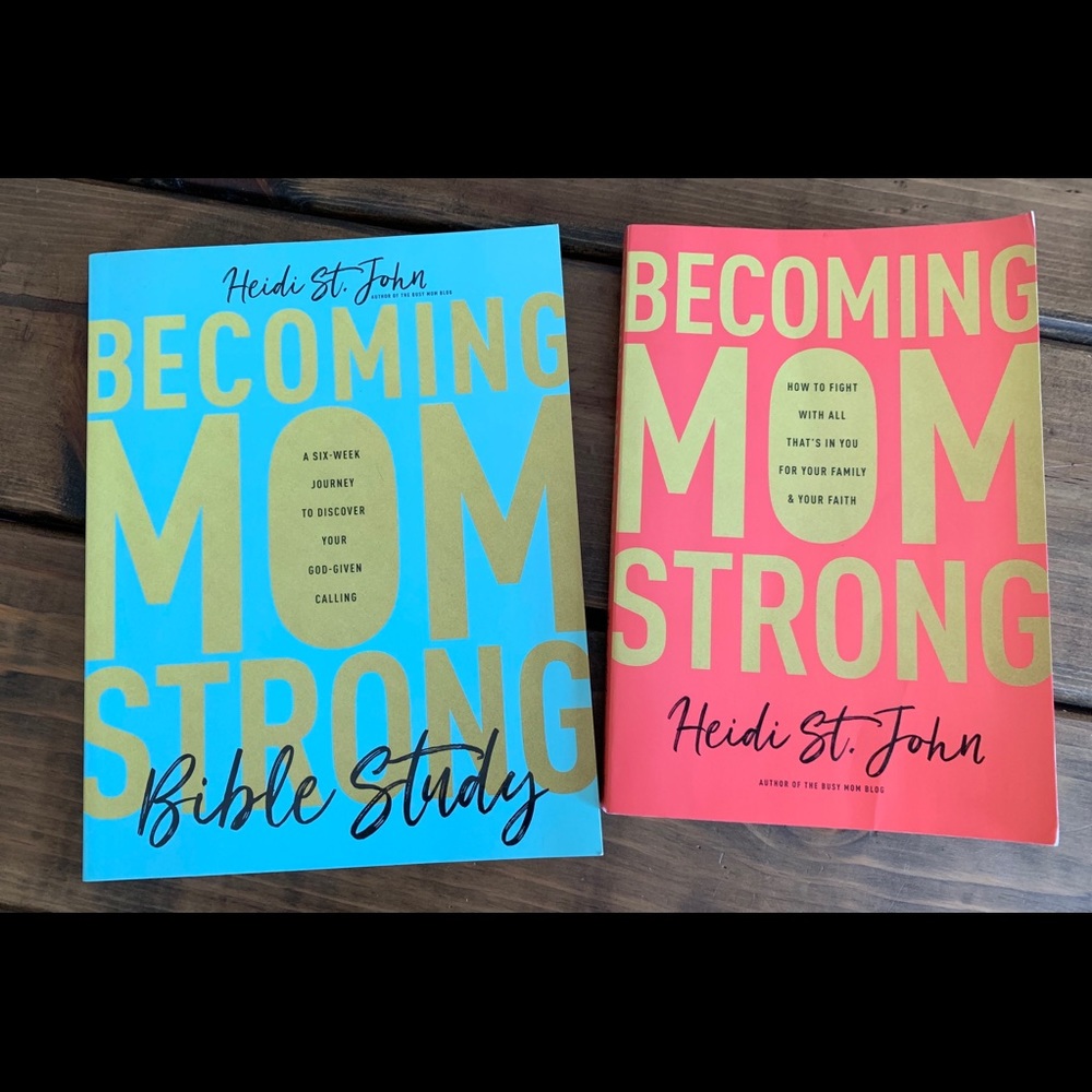 Becoming Mom Strong Book & Study Guide.